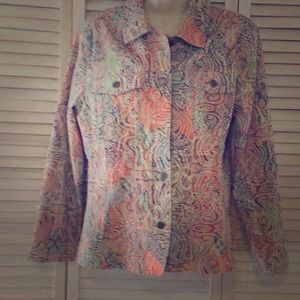 Women’s light 🎈🎈🎈weight paisley jacket